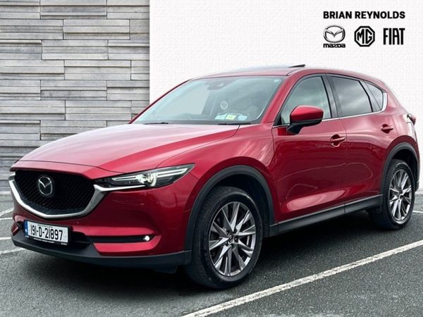 Mazda CX-5 SUV, Diesel, 2019, Red
