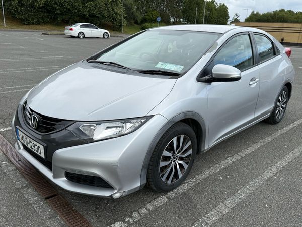 Honda Civic Hatchback, Diesel, 2014, Grey