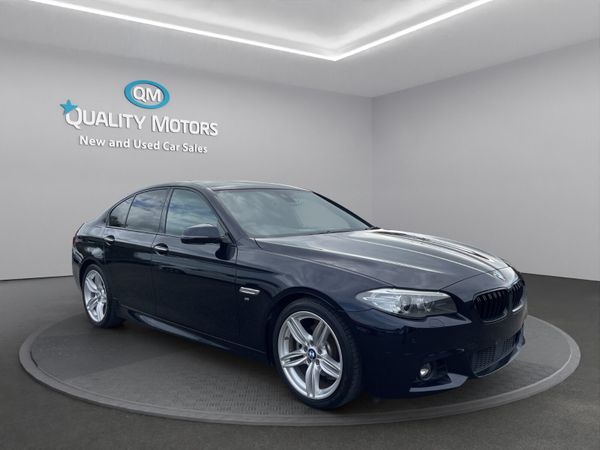 BMW 5-Series Saloon, Diesel, 2016, Black