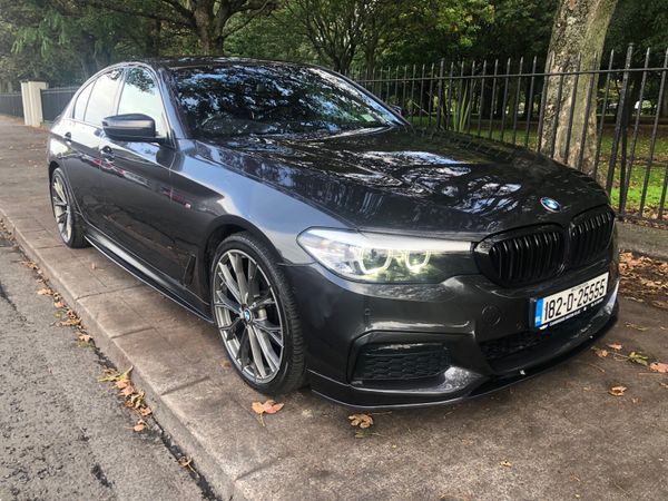 BMW 5-Series Saloon, Diesel, 2018, Grey