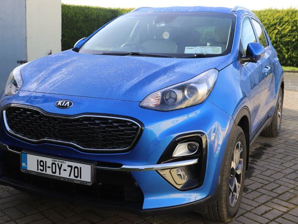 Kia Sportage SUV, Diesel, 2019, Blue