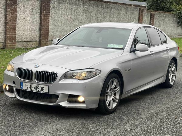 BMW 5-Series Saloon, Diesel, 2012, Silver