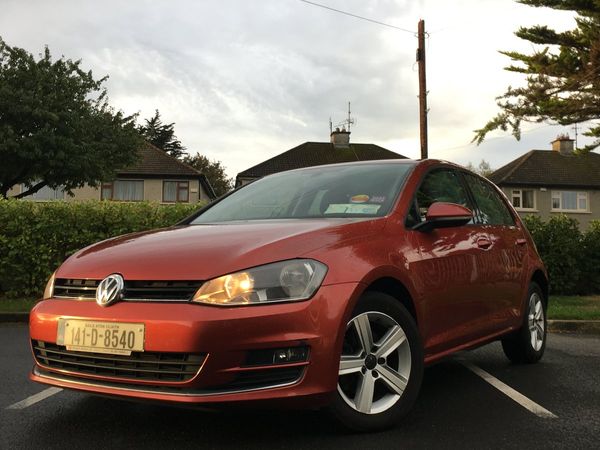 Volkswagen Golf Estate, Diesel, 2014, Red