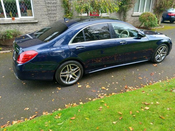 Mercedes-Benz S-Class Saloon, Diesel, 2016, Blue