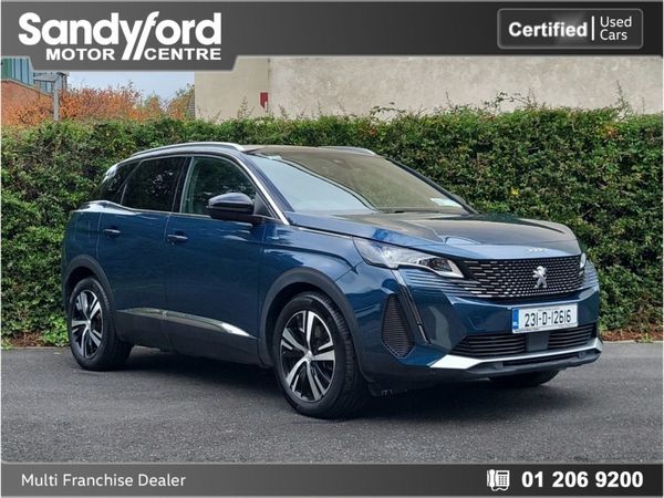 Peugeot 3008 MPV, Petrol Plug-in Hybrid, 2023, Blue