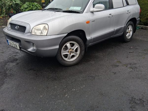Hyundai Santa Fe SUV, Diesel, 2005, Silver