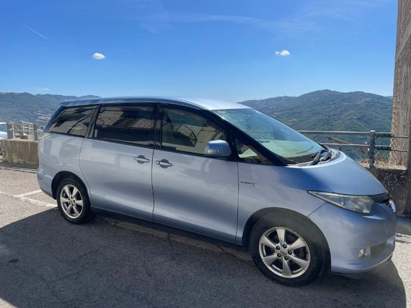 Toyota Estima MPV, Petrol Hybrid, 2008, Blue