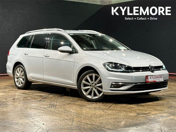 Volkswagen Golf Estate, Petrol, 2019, White