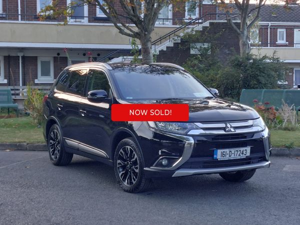 Mitsubishi Outlander SUV, Diesel, 2016, Black