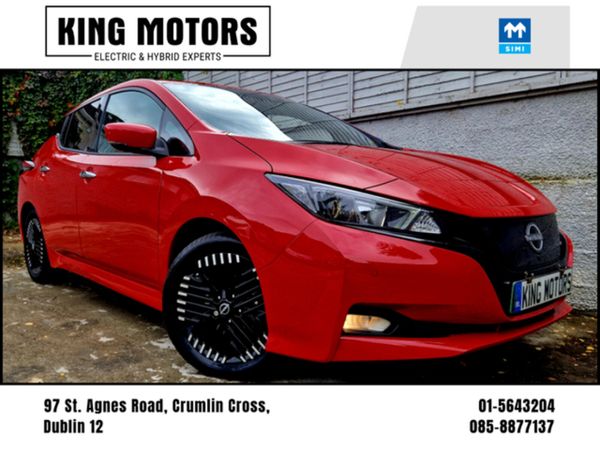 Nissan Leaf Hatchback, Electric, 2022, Red