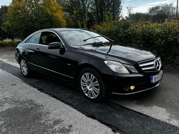Mercedes-Benz E-Class Coupe, Diesel, 2010, Black