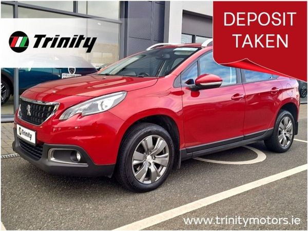 Peugeot 2008 SUV, Diesel, 2019, Red