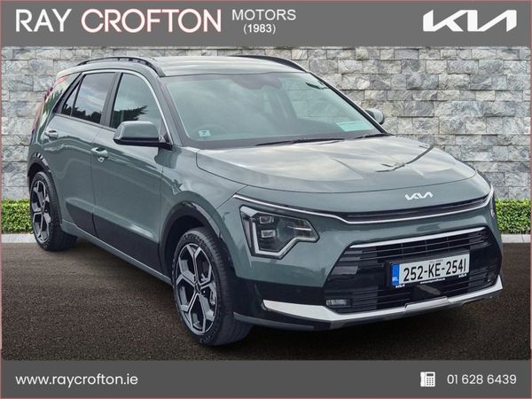 Kia Niro Crossover, Petrol Plug-in Hybrid, 2025, Green