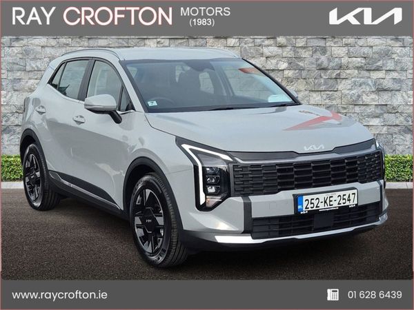 Kia Sportage SUV, Diesel Hybrid, 2025, Grey