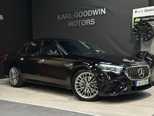 Mercedes-Benz E-Class Saloon, Petrol Plug-in Hybrid, 2025, Black