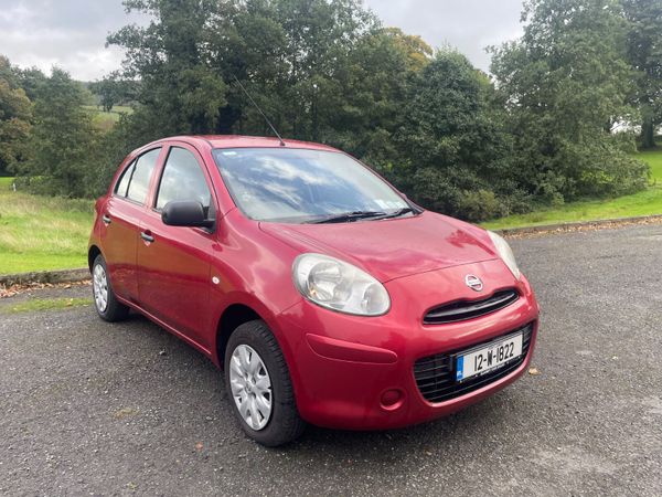 Nissan Micra Hatchback, Petrol, 2012, Red