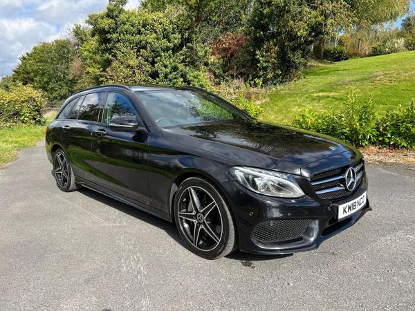 Mercedes-Benz C-Class Estate, Diesel, 2018, Black