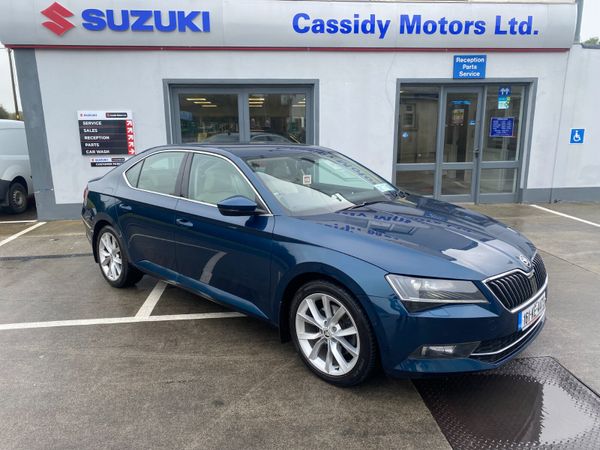 Skoda Superb Saloon, Diesel, 2016, Blue