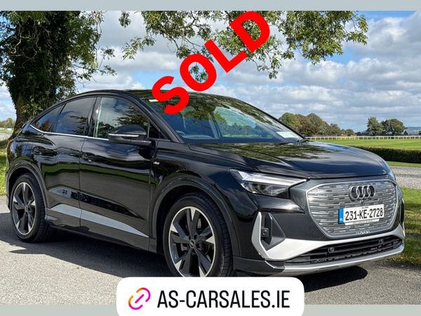 Audi e-tron Hatchback, Electric, 2023, Black