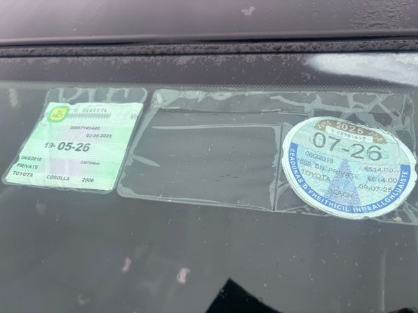 Toyota Corolla Estate/Jeep, Petrol, 2006, Black