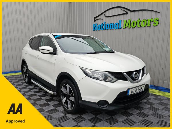 Nissan Qashqai Hatchback, Diesel, 2014, White