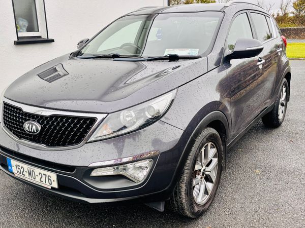 Kia Sportage SUV, Diesel, 2015, Silver