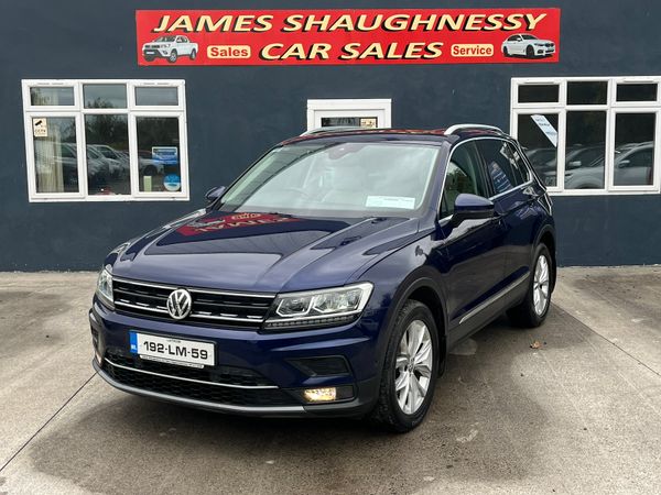 Volkswagen Tiguan SUV, Diesel, 2019, Blue