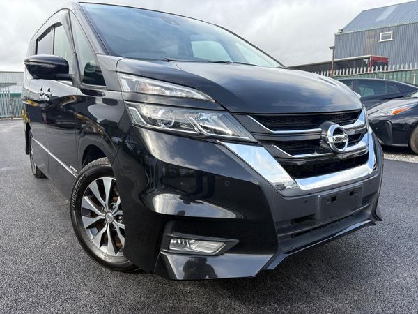Nissan Serena MPV, Petrol Hybrid, 2019, Black