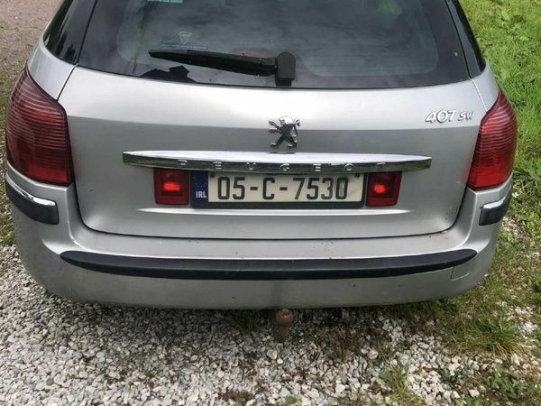 Peugeot 407 Estate, Diesel, 2005, Grey