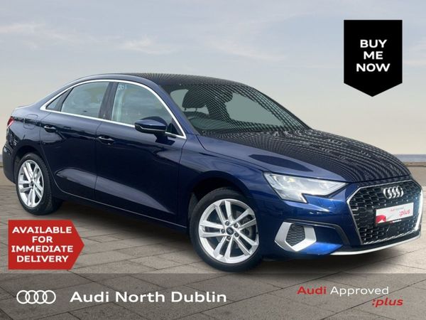 Audi A3 Saloon, Petrol, 2024, Blue