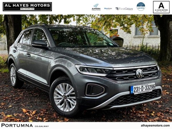 Volkswagen T-Roc SUV, Petrol, 2023, Grey