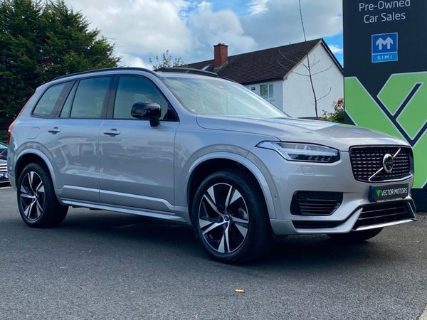 Volvo XC90 SUV, Petrol Plug-in Hybrid, 2024, Silver