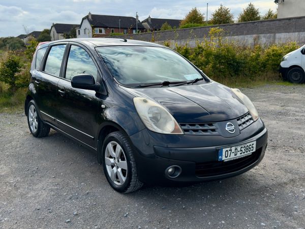 Nissan Note MPV, Petrol, 2007, Black