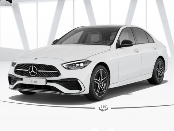 Mercedes-Benz C-Class Saloon, Diesel Hybrid, 2026, White