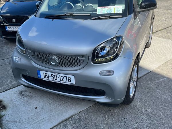 Smart Fortwo Coupe, Petrol, 2016, Silver