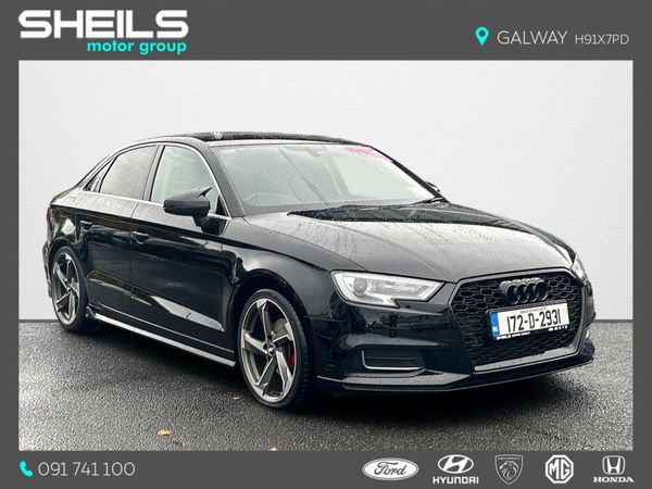 Audi A3 Saloon, Diesel, 2017, Black
