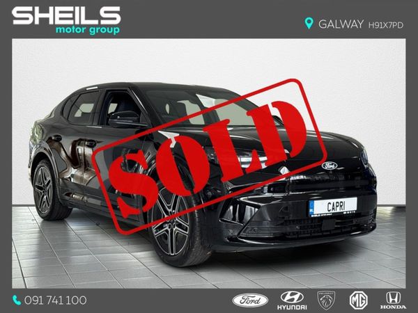 Ford Capri MPV, Electric, 2025, Black