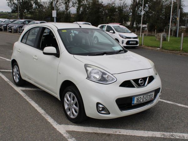 Nissan Micra Hatchback, Petrol, 2016, White