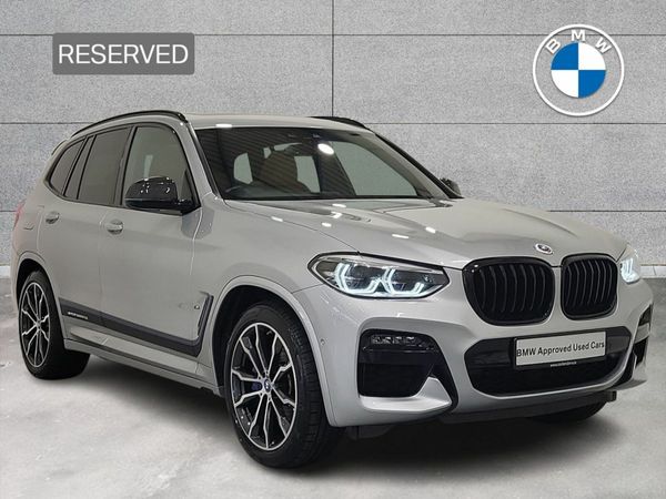 BMW X3 SUV, Petrol Plug-in Hybrid, 2020, Silver