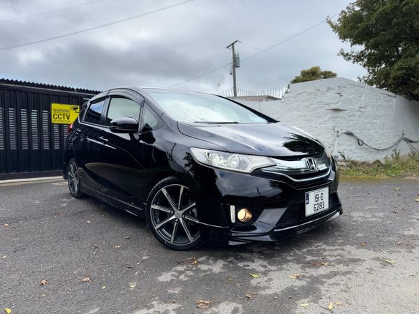 Honda Fit Hatchback, Petrol Hybrid, 2015, Black