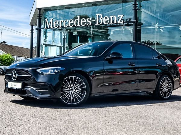 Mercedes-Benz C-Class Saloon, Diesel Hybrid, 2026, Black