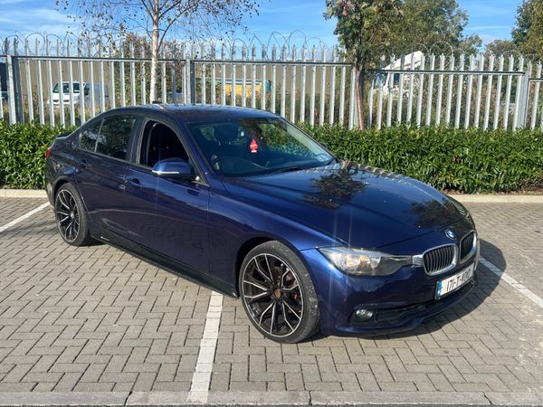 BMW 3-Series Saloon, Diesel, 2017, Blue