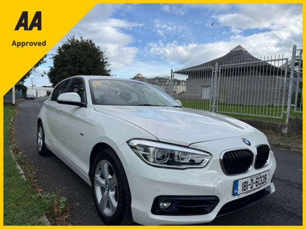 BMW 1-Series Hatchback, Petrol, 2018, White