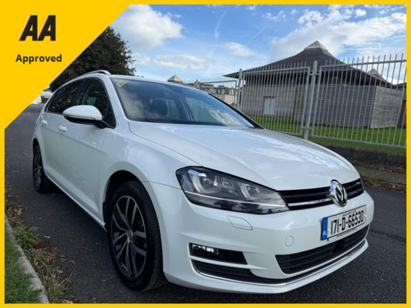 Volkswagen Golf Estate, Petrol, 2017, White