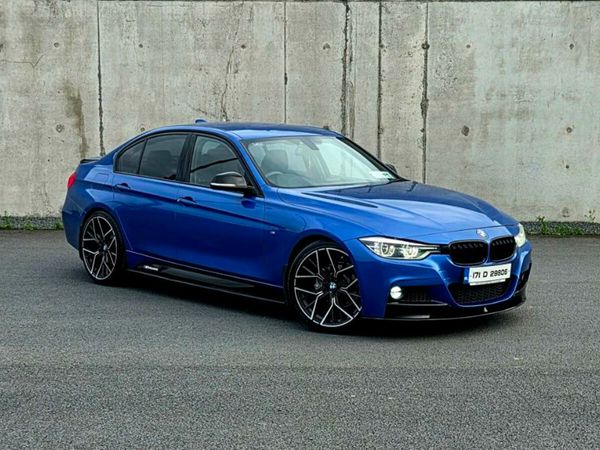 BMW 3-Series Saloon, Diesel, 2017, Blue