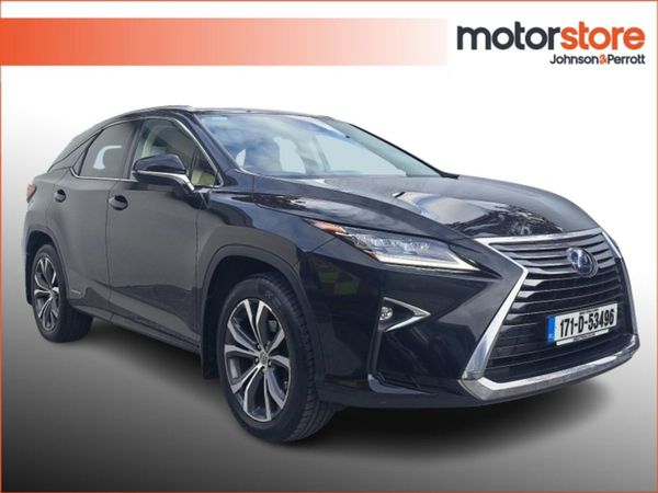 Lexus RX SUV, Petrol Hybrid, 2017, Black