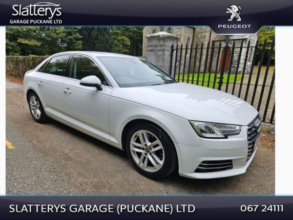 Audi A4 Saloon, Diesel, 2016, White
