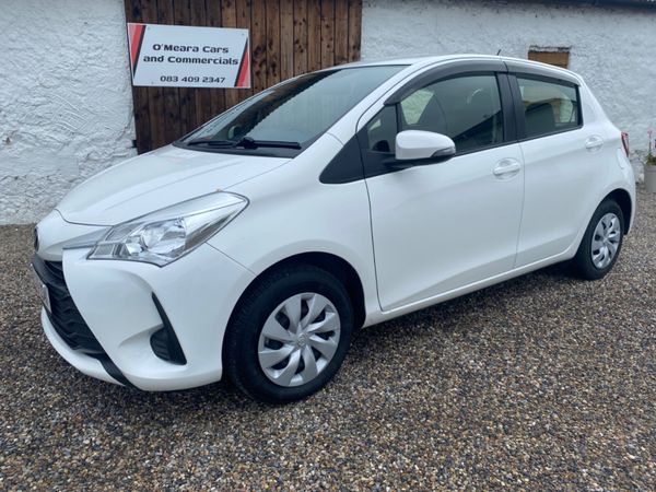 Toyota Vitz Hatchback, Petrol, 2020, White