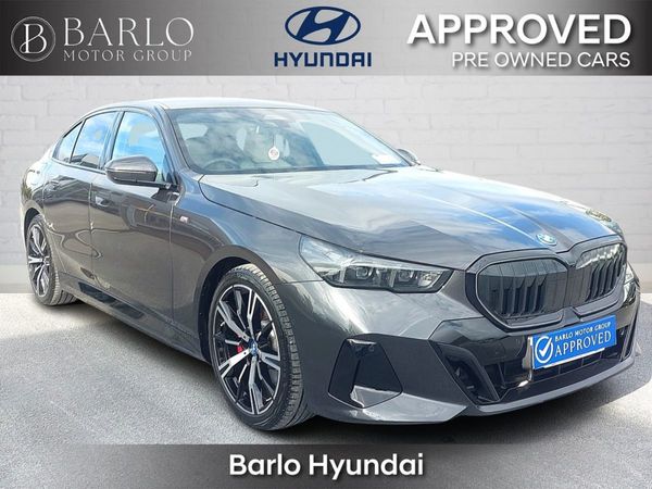 BMW 5-Series Saloon, Petrol Plug-in Hybrid, 2024, Grey