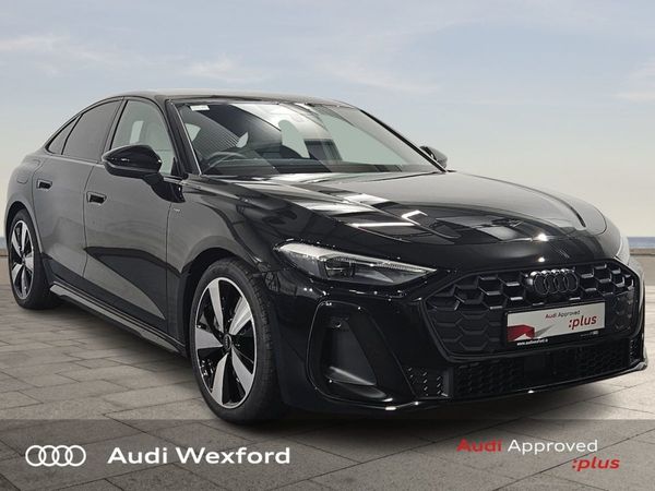 Audi A5 Saloon, Petrol Plug-in Hybrid, 2025, Black